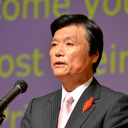 Fukuoka  Prefecture Governor Hiroshi Ogawa