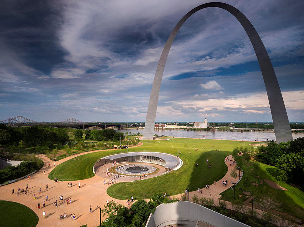 受賞作品画像：Gateway Arch National Park & Museum at the Gateway Arch