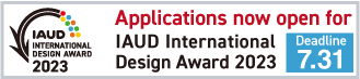 Banner:IAUD International Design Award 2023. Applications now OPEN!!