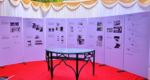 Photo:Exhibition of UD projects by students of design