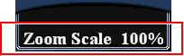 Figure: Setting messages display area - Display the zoom scale