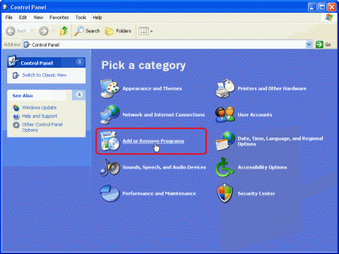 Figure: Operation figure of step3 for Windows XP